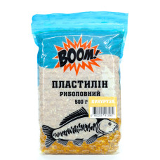 Солодка зернова прикормка - Рибальський Пластилін Кукурудза 500 г